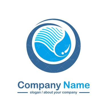 وکتور لوگو آب وکتور قطره آب وکتور تصفیه آب1