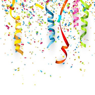 وکتور  کاغذ رنگی وکتور شادی وکتور  روبان رنگی4