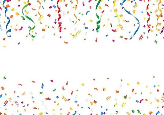 وکتور  کاغذ رنگی وکتور شادی وکتور  روبان رنگی18