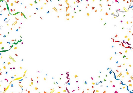 وکتور  کاغذ رنگی وکتور شادی وکتور  روبان رنگی19