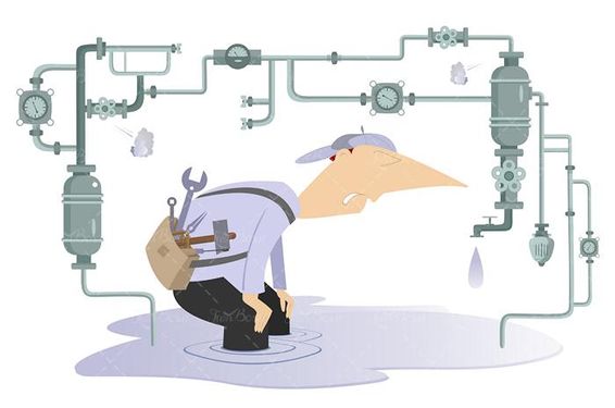 وکتور سرویس کار شوفاژخانه وکتور تاسیسات ساختمان