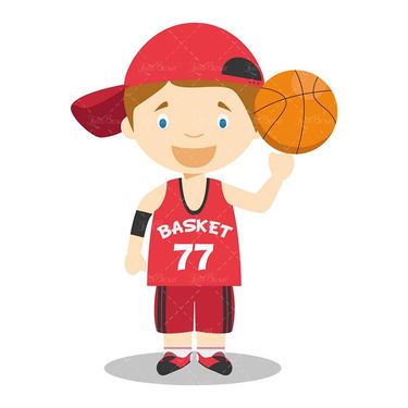 وکتور ورزشکار بسکتبال وکتور توپ بسکتبال 8