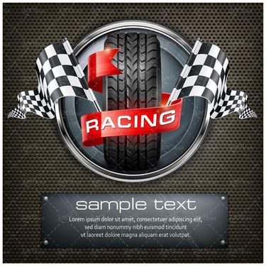 وکتور لوگو لاستیک فروشی وکتور آرم تایر وکتور چرخ1