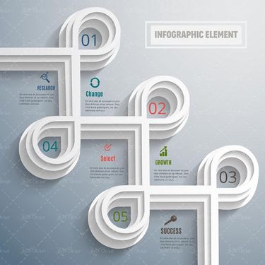 وکتور اینفوگرافی   وکتور اینفوگرافی گرافیکی وکتور لیبل8