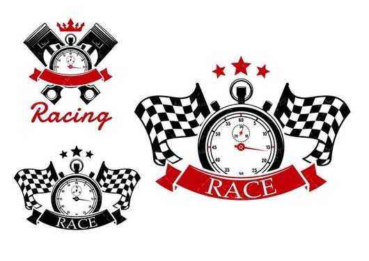 وکتور لوگو مسابقه ماشین وکتور آرم مسابقات خودرو