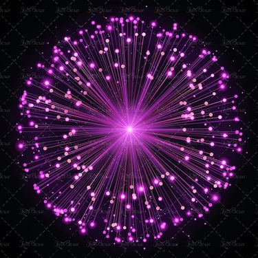 وکتور جلوه نور دایره ای وکتور موج نور وکتور نور رنگی09