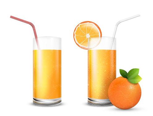 وکتور پرتقال وکتور آب میوه وکتور آبمیوه پرتقال1