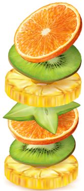 وکتور  پرتقال  وکتور کیوی   وکتور  آبمیوه طبیعی11