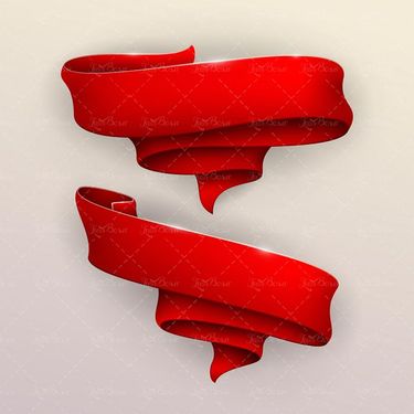 وکتور روبان قرمز وکتور برچسب رنگی وکتور ربان گرافیکی6