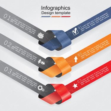 وکتور اینفوگرافی سه بعدی وکتور اینفوگرافی گرافیکی7