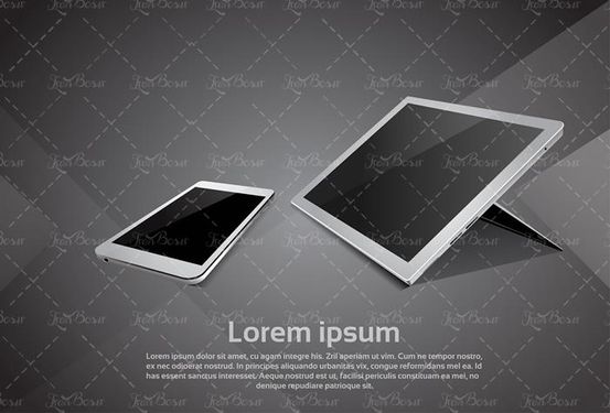 وکتور تبلت وکتور گوشی هوشمند وکتور موبایل فروشی3