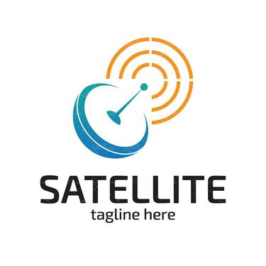 وکتور رسیور وکتور لوگو ماهواره وکتور دیش ماهواره5