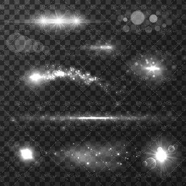 وکتور جلوه نور  وکتور تابش نور وکتور نور سفید