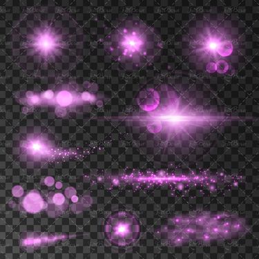 وکتور جلوه نور  وکتور تابش نور وکتور نور رنگی10