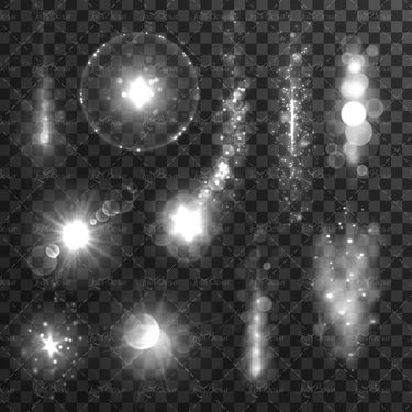 وکتور جلوه نور  وکتور تابش نور وکتور نور رنگی14