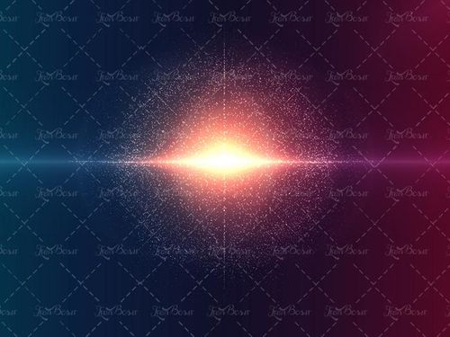 وکتور  جلوه نور وکتور نور سه بعدی وکتور نور رنگی1