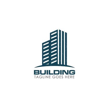 وکتور لوگو ساخت و ساز وکتور لوگو ساختمان برج دو قلو2