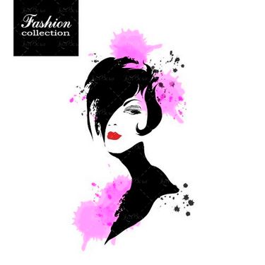 وکتور سالن آرایش وکتور سالن زیبایی وکتور میکاپ صورت