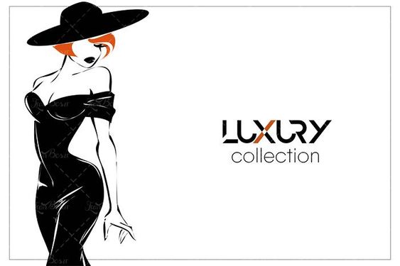 وکتور مد لباس زنانه وکتور لباس مجلسی وکتور پوشاک25