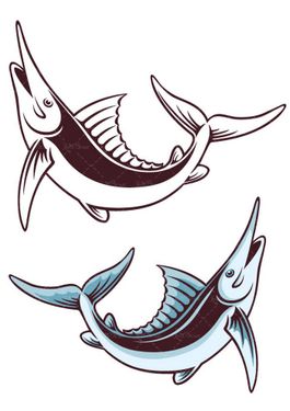 وکتور ماهیگیری وکتور ماهی وکتور قلاب ماهیگیری1