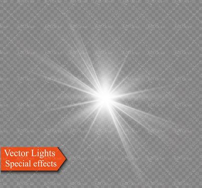 وکتور جلوه نور وکتور تابش نور وکتور پخش شدن نور