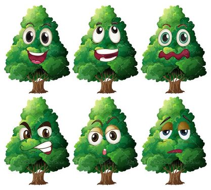 وکتور درخت وکتور لوگو درخت وکتور درخت سرسبز
