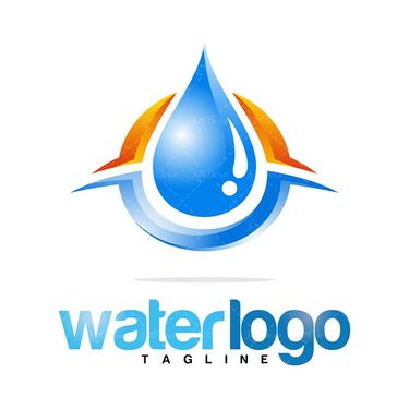 وکتور لوگو قطره آب وکتور لوگو صرفه جویی در مصرف آب19