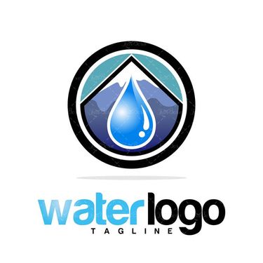 وکتور لوگو قطره آب وکتور لوگو صرفه جویی در مصرف آب21