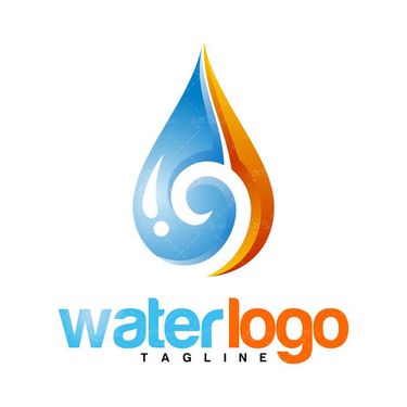وکتور لوگو قطره آب وکتور لوگو صرفه جویی در مصرف آب23