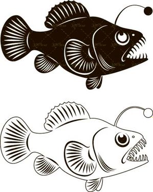وکتور صید ماهی وکتور قلاب ماهیگیری وکتور پرورش ماهی1