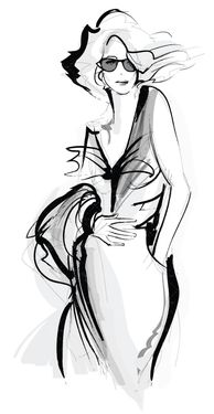 وکتور پوشاک زنانه وکتور لباسفروشی وکتور مد لباس7