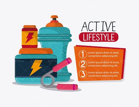 وکتور  بطری آب ورزشی   وکتور لیبل وکتور فنر مچ