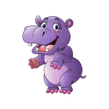 وکتور حیوان آبی وکتور اسب آبی وکتور باغ وحش 1