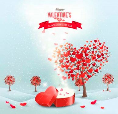 وکتور لوگو درخت وکتور درخت قلبی وکتور درخت نمادین4