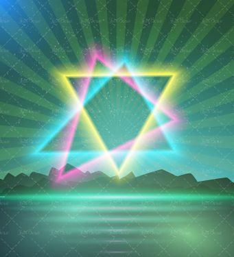 وکتو  بک گراند انتزاعی سه بعدی وکتور بک گراند گرافیکی 3