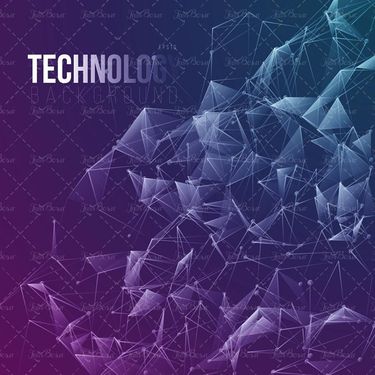 وکتور بک گراند  سه بعدی وکتور بکگراند تکنولوژی1