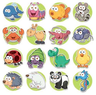 وکتور اسب دریایی وکتور حیوانات وکتور خرس وکتور خارپشت