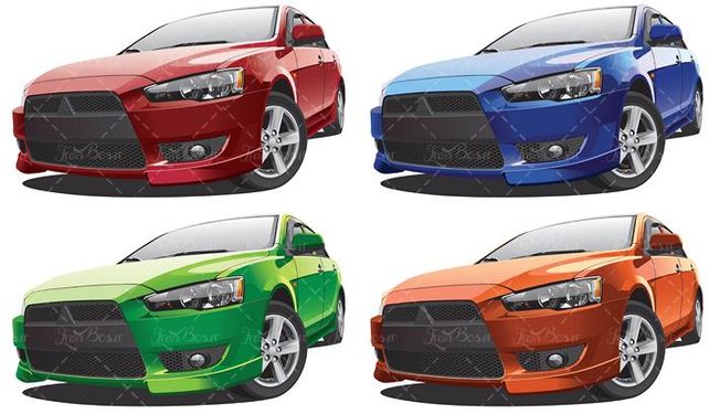 وکتور ماشین وکتور خودرو وکتور نمایشگاه اتومبیل 2