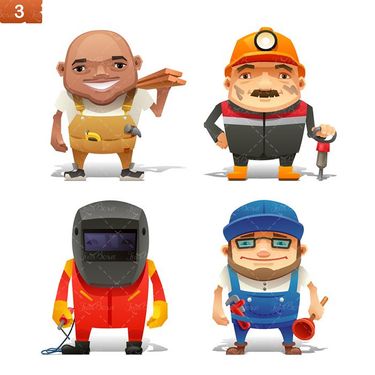 وکتور شغل وکتور نجار وکتور جوشکار وکتور لوله کش