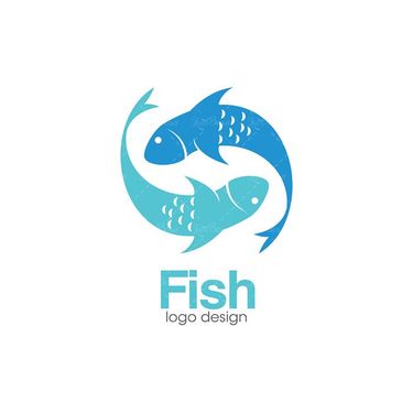 وکتور لوگو ماهیگیری وکتور لوگو صید ماهی 12