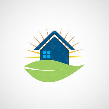 وکتور خونه وکتور لوگو خانه وکتور بنگاه املاک