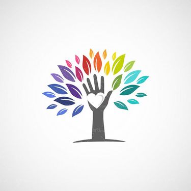 وکتور لوگو درخت وکتور لوگو دست وکتور لوگو قلب