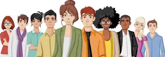 وکتور مدل لباس زنانه و مردانه وکتور پوشاک