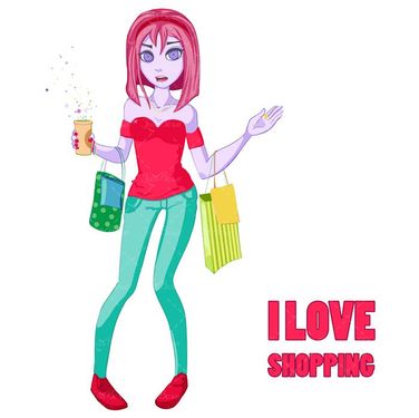 وکتور لباس زنانه وکتور مانکن زن وکتور پوشاک 1