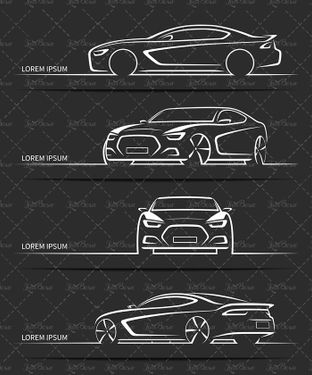 وکتور  خودرو وکتور لوگو ماشین وکتور ماشین اسپرت10