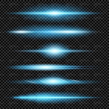 وکتور خط نور وکتور جلوه نور وکتور دنباله نور