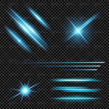 وکتور جلوه نور وکتور ستاره نور وکتور تابش نور 11