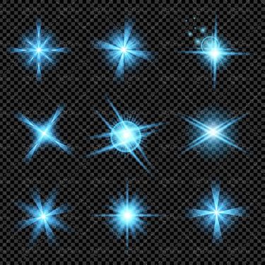 وکتور جلوه نور وکتور ستاره نور وکتور تابش نور 14