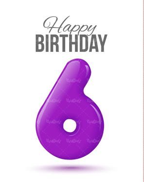 وکتور  اعداد رنگی وکتور عدد گرافیکی وکتور شش