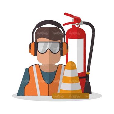 وکتور کپسول آتش نشانی وکتور تجهیزات آتش نشانی وکتور گوشبند ایمنی